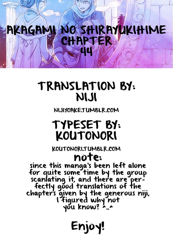 Akagami no Shirayuki-hime Chapter 44 Bahasa Indonesia