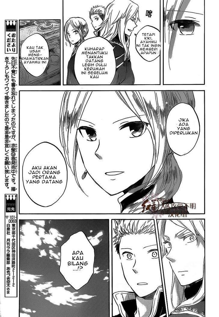 Akagami no Shirayuki-hime Chapter 44 Bahasa Indonesia