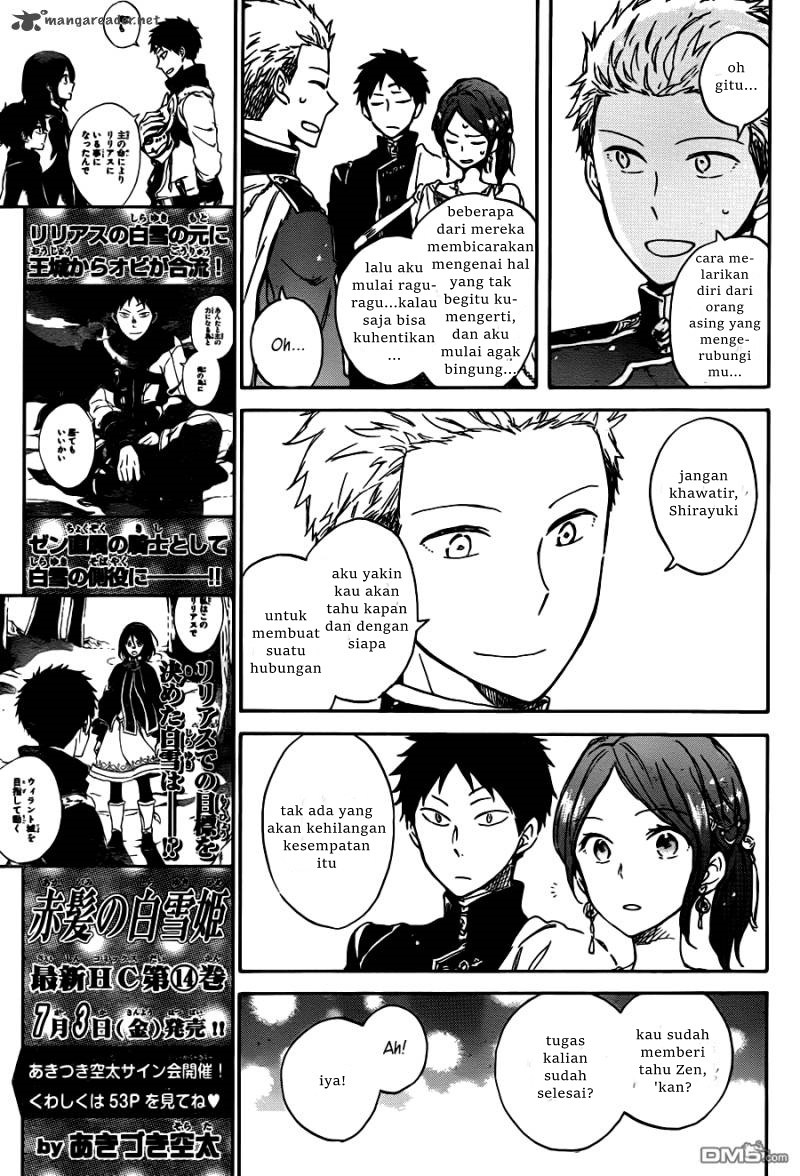 Akagami no Shirayuki-hime chapter 67
