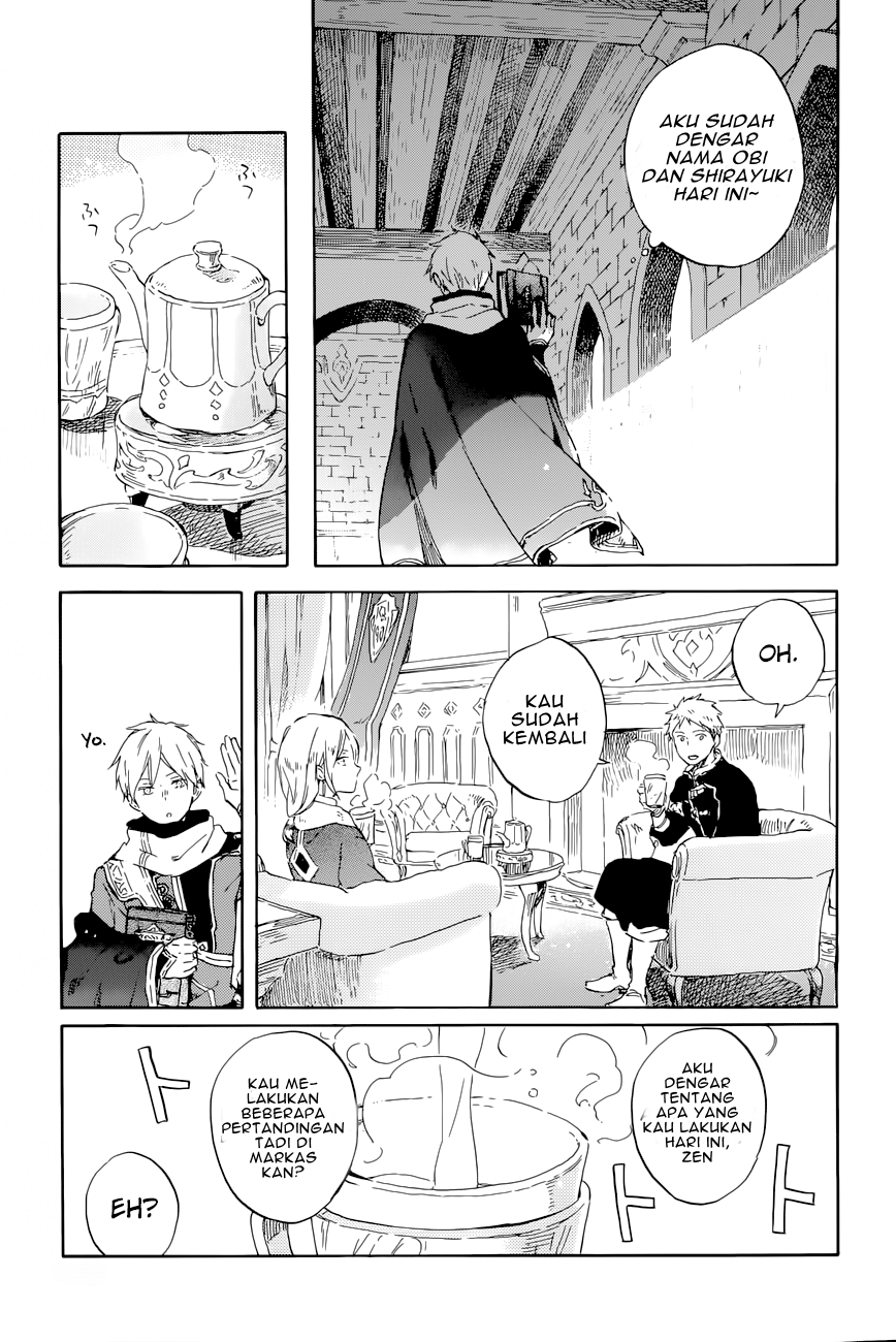 Akagami no Shirayuki-hime Chapter 99 Bahasa Indonesia