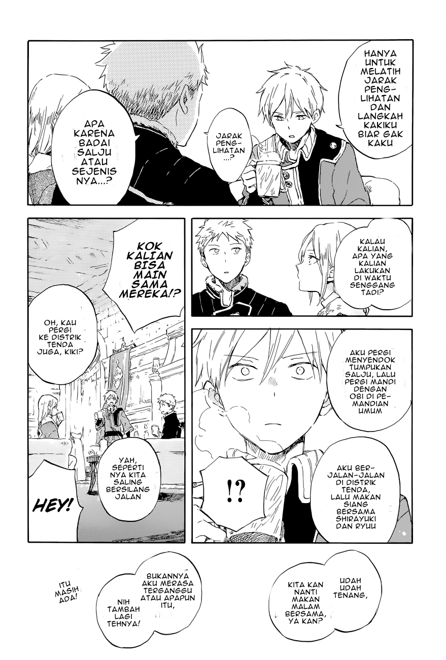 Akagami no Shirayuki-hime Chapter 99 Bahasa Indonesia
