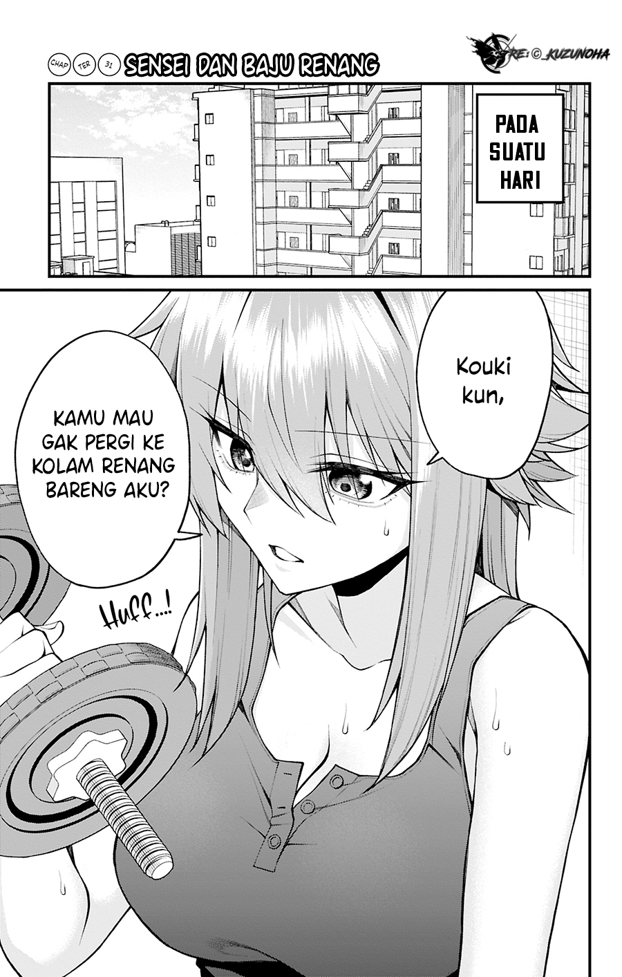 Akanabe-sensei wa Tereshirazu (Akanabe-sensei Doesn’t Know about Embarrassment) Chapter 31 Bahasa Indonesia
