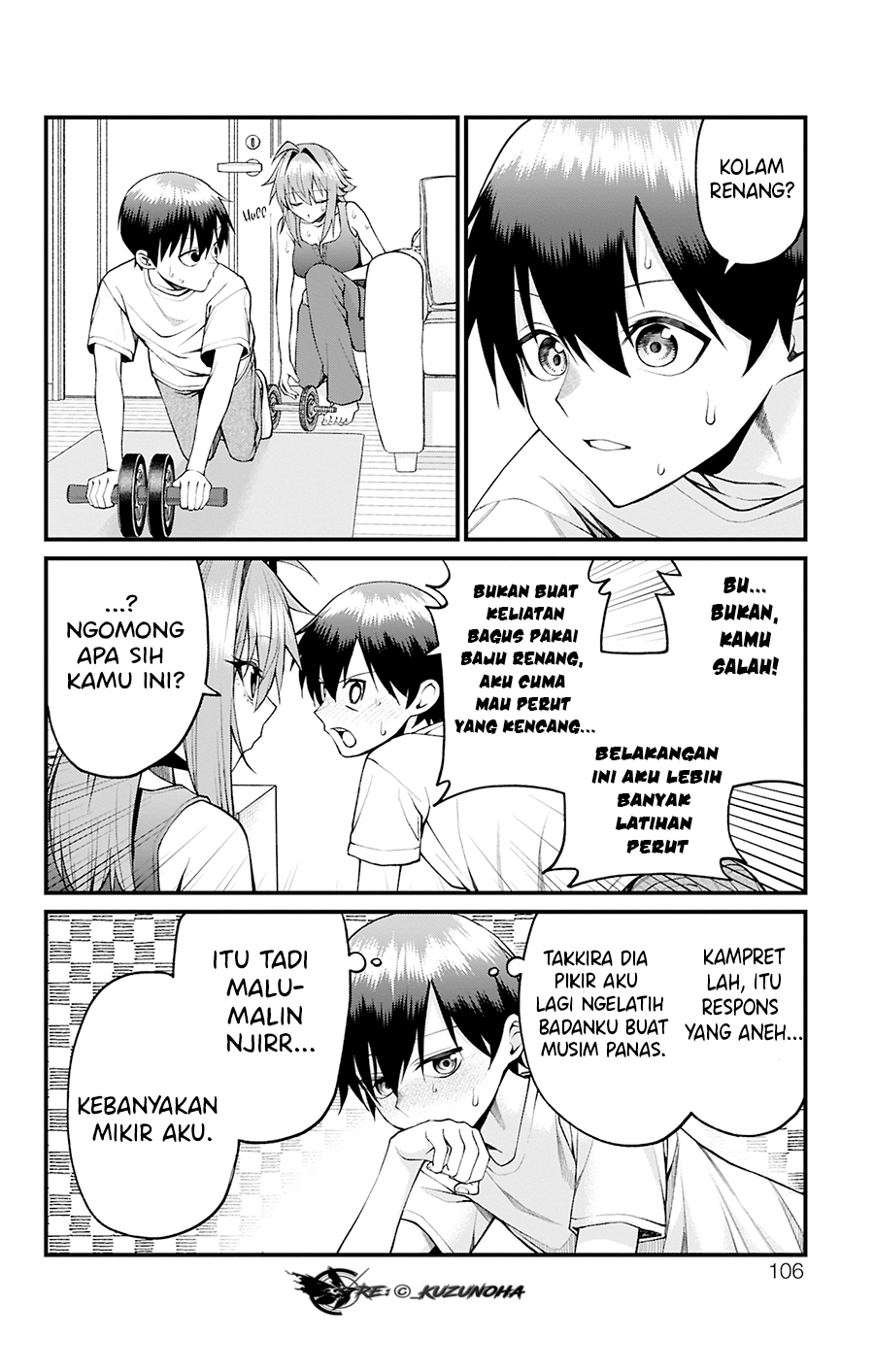 Akanabe-sensei wa Tereshirazu (Akanabe-sensei Doesn’t Know about Embarrassment) Chapter 31 Bahasa Indonesia
