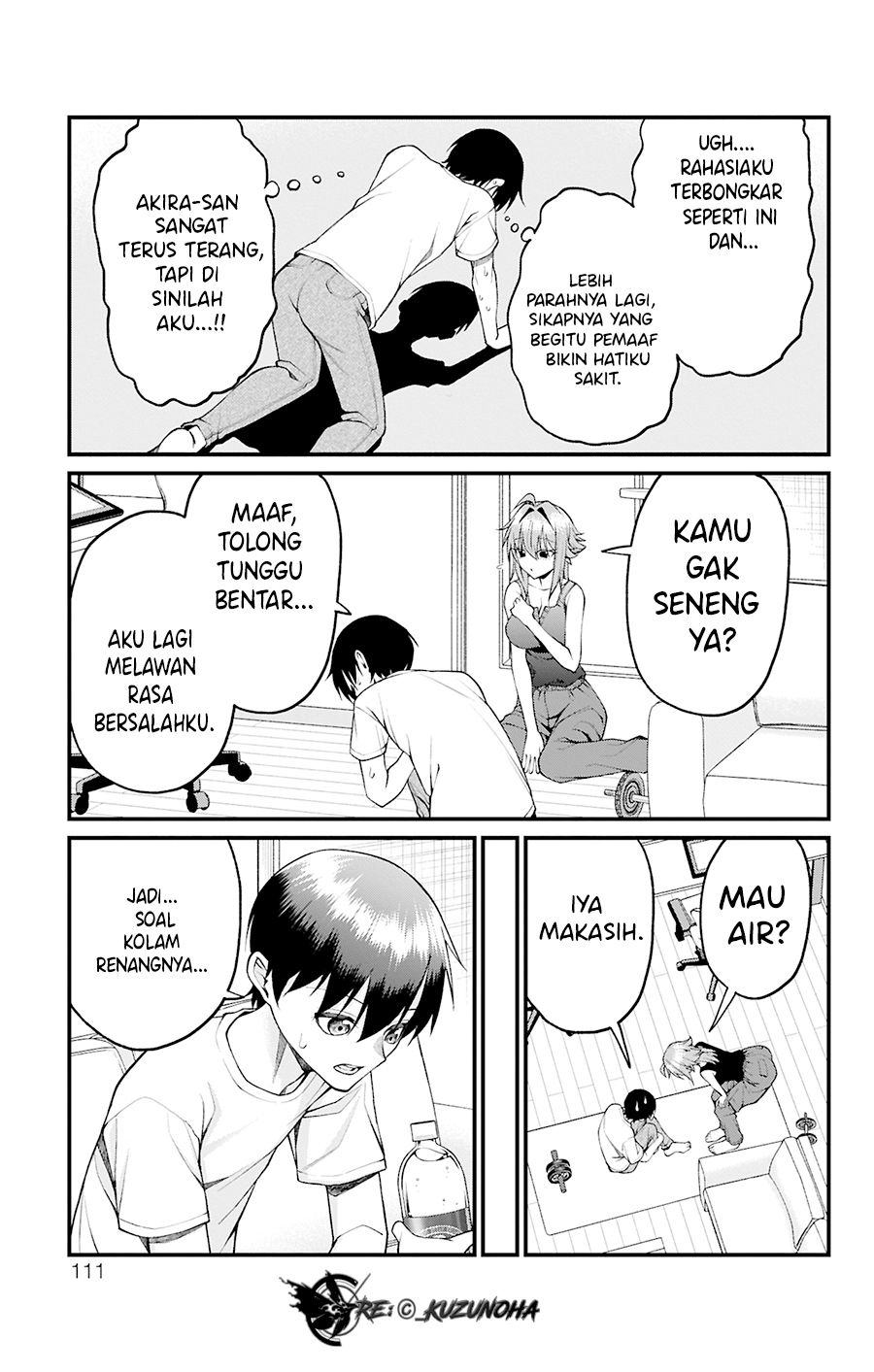Akanabe-sensei wa Tereshirazu (Akanabe-sensei Doesn’t Know about Embarrassment) Chapter 31 Bahasa Indonesia