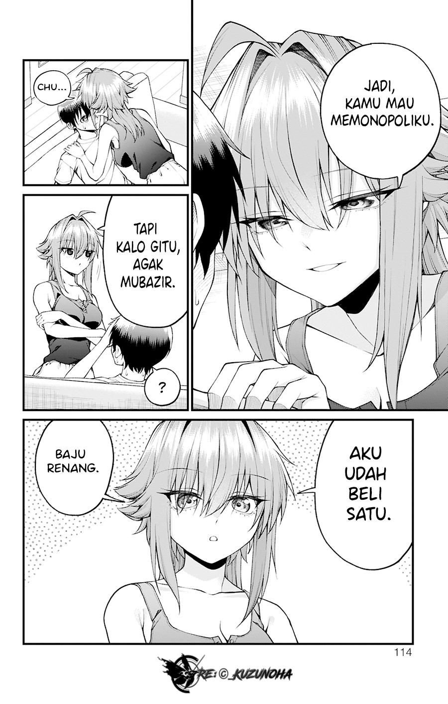 Akanabe-sensei wa Tereshirazu (Akanabe-sensei Doesn’t Know about Embarrassment) Chapter 31 Bahasa Indonesia