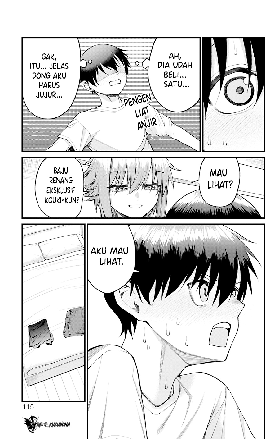 Akanabe-sensei wa Tereshirazu (Akanabe-sensei Doesn’t Know about Embarrassment) Chapter 31 Bahasa Indonesia