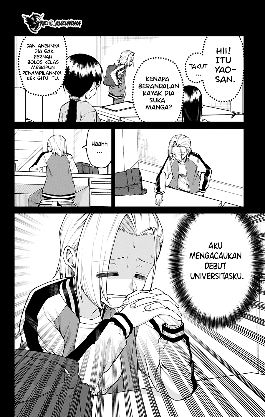 Akanabe-sensei wa Tereshirazu (Akanabe-sensei Doesn’t Know about Embarrassment) Chapter 32 Bahasa Indonesia