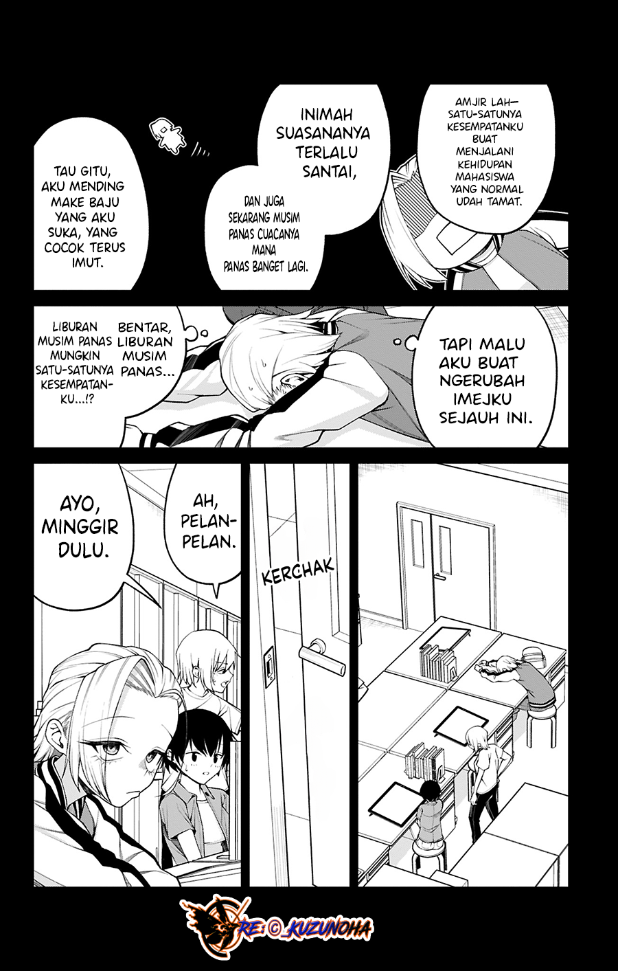 Akanabe-sensei wa Tereshirazu (Akanabe-sensei Doesn’t Know about Embarrassment) Chapter 32 Bahasa Indonesia