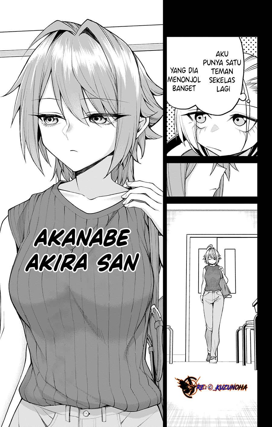 Akanabe-sensei wa Tereshirazu (Akanabe-sensei Doesn’t Know about Embarrassment) Chapter 32 Bahasa Indonesia