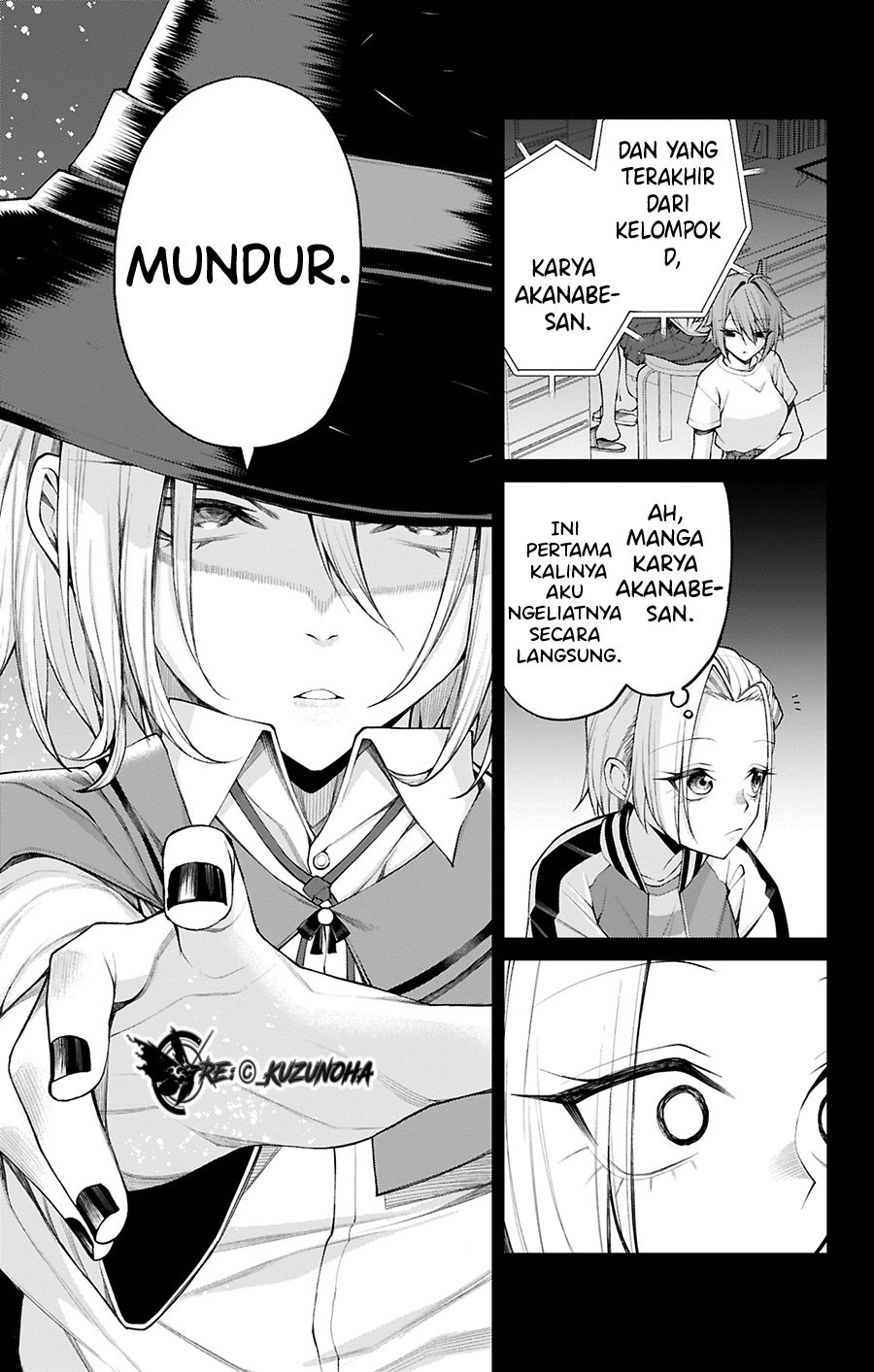 Akanabe-sensei wa Tereshirazu (Akanabe-sensei Doesn’t Know about Embarrassment) Chapter 32 Bahasa Indonesia