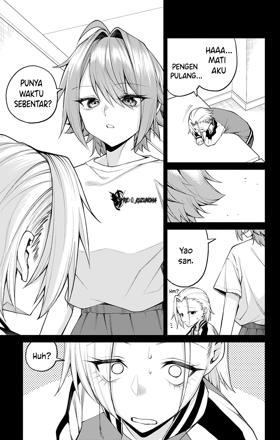 Akanabe-sensei wa Tereshirazu (Akanabe-sensei Doesn’t Know about Embarrassment) Chapter 32 Bahasa Indonesia