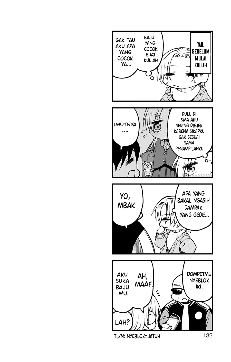 Akanabe-sensei wa Tereshirazu (Akanabe-sensei Doesn’t Know about Embarrassment) Chapter 32 Bahasa Indonesia