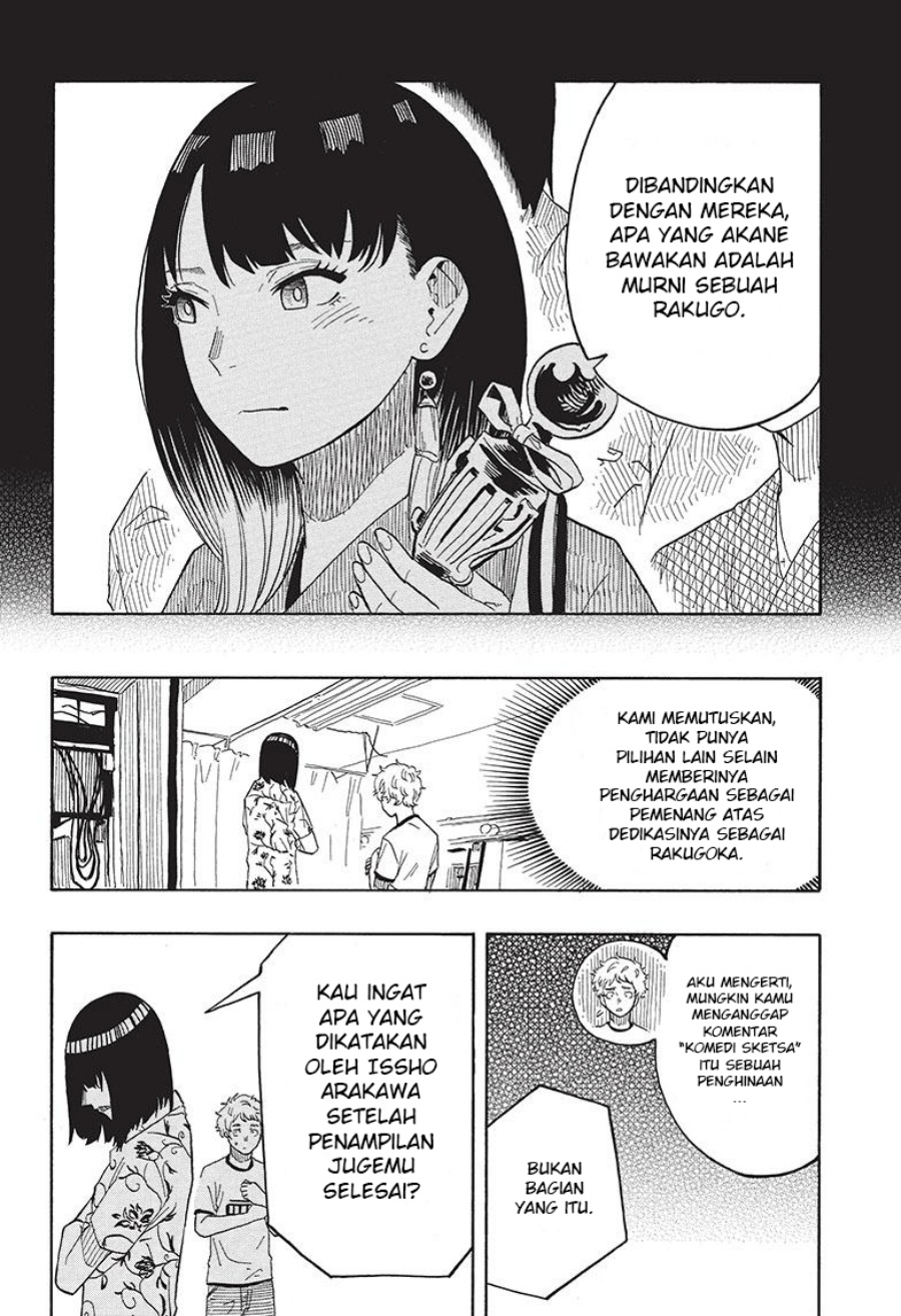 Akane Banashi Chapter 27 Bahasa Indonesia