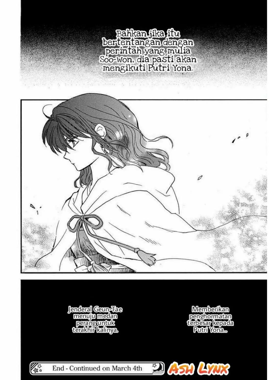 Akatsuki no Yona Chapter 220 Bahasa Indonesia