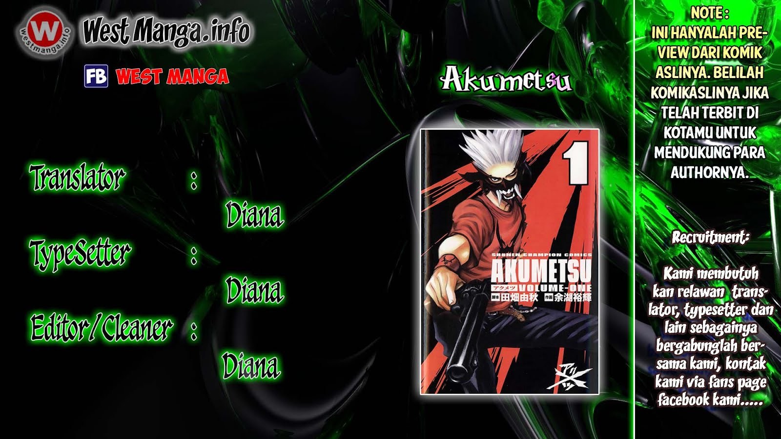 Akumetsu Chapter 01 Bahasa Indonesia