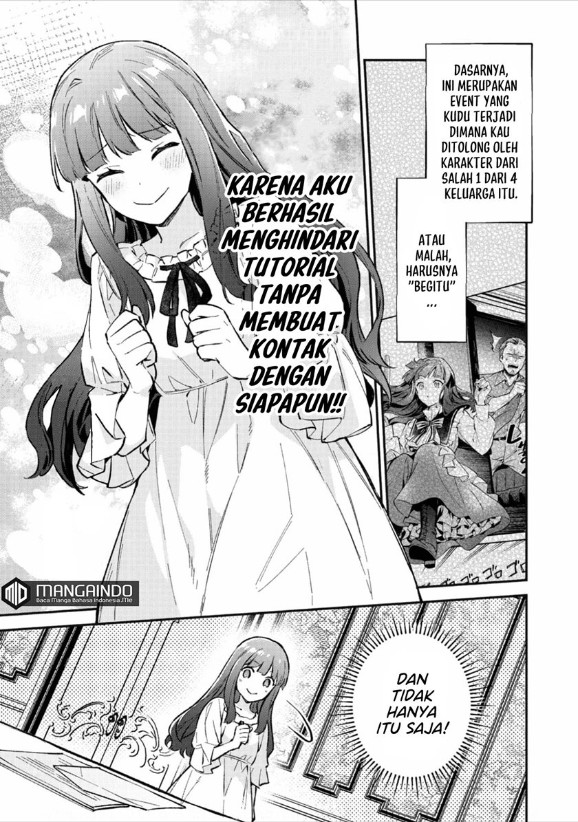 Akutou Ikka no Mana Musume, Tensei Saki mo Otome Game no Gokudou Reijou deshita Chapter 03 Bahasa Indonesia