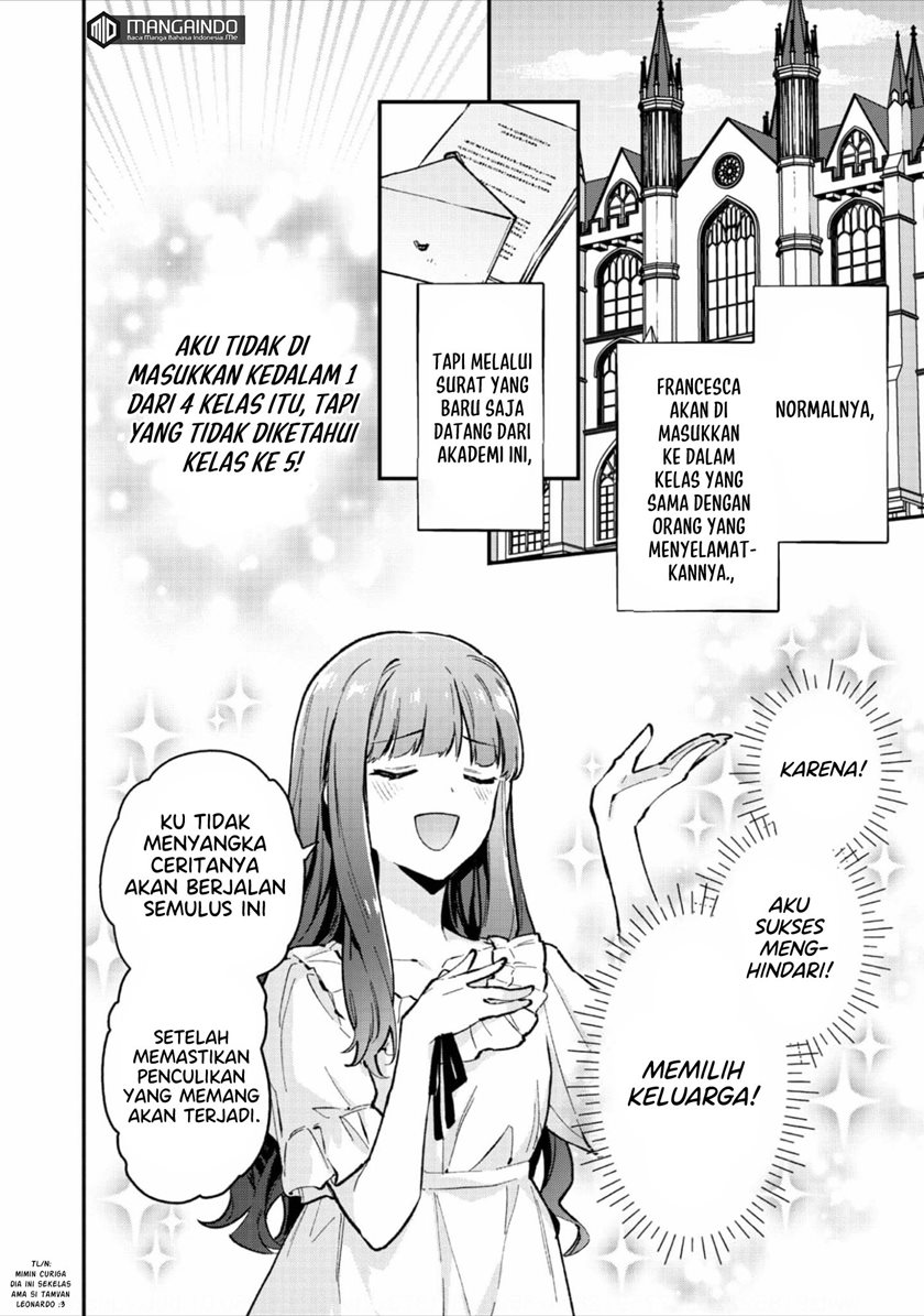 Akutou Ikka no Mana Musume, Tensei Saki mo Otome Game no Gokudou Reijou deshita Chapter 03 Bahasa Indonesia