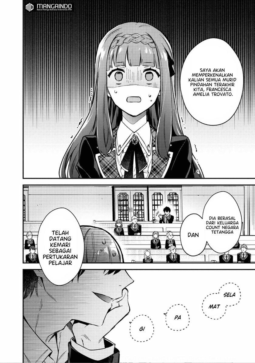 Akutou Ikka no Mana Musume, Tensei Saki mo Otome Game no Gokudou Reijou deshita Chapter 03 Bahasa Indonesia