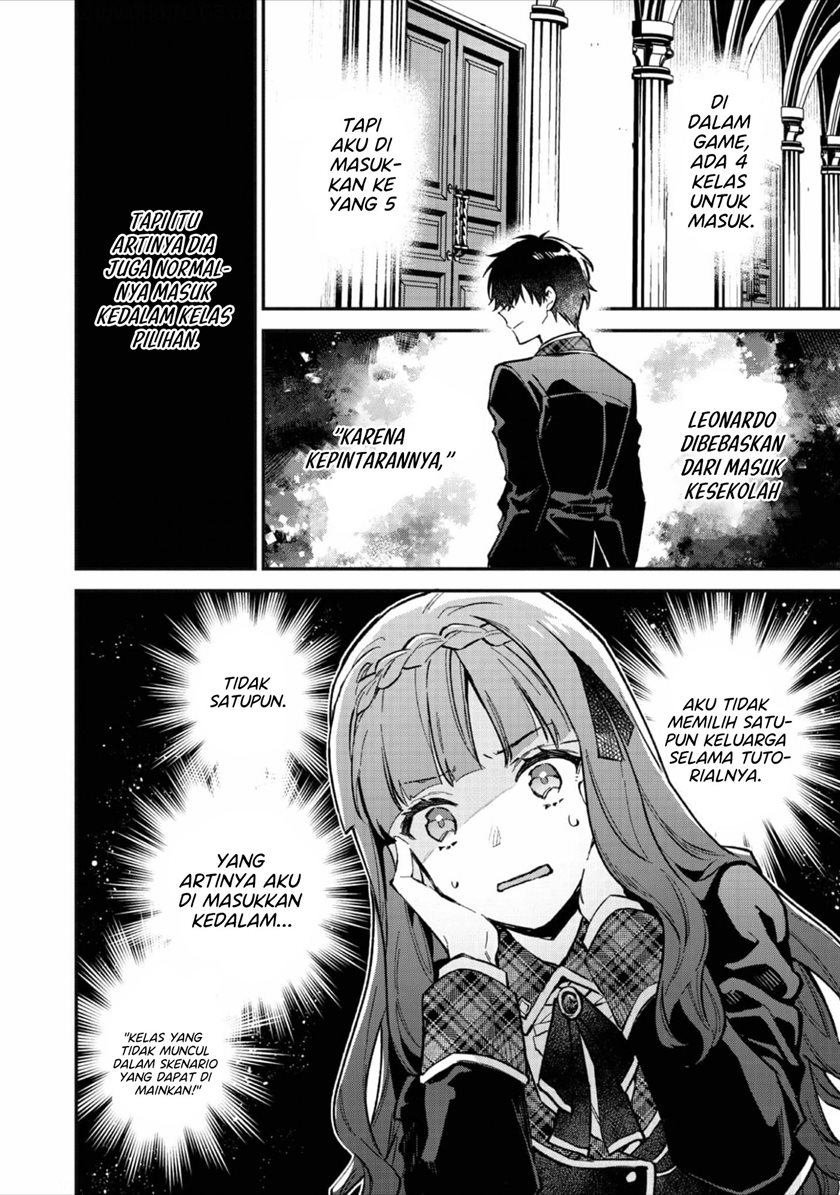 Akutou Ikka no Mana Musume, Tensei Saki mo Otome Game no Gokudou Reijou deshita Chapter 03 Bahasa Indonesia