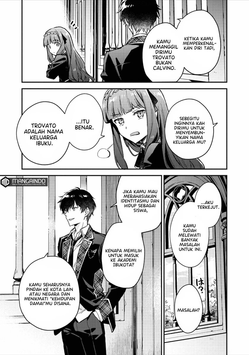 Akutou Ikka no Mana Musume, Tensei Saki mo Otome Game no Gokudou Reijou deshita Chapter 03 Bahasa Indonesia