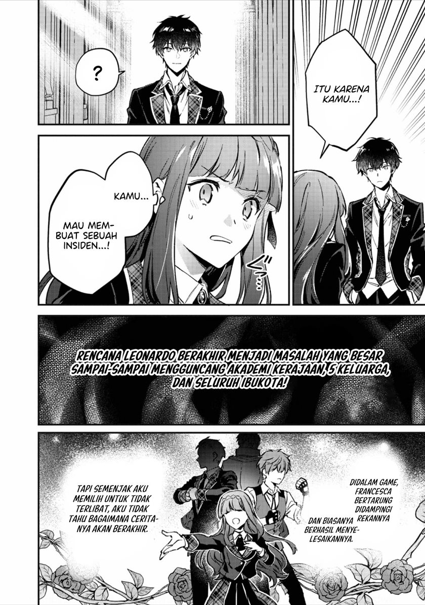 Akutou Ikka no Mana Musume, Tensei Saki mo Otome Game no Gokudou Reijou deshita Chapter 03 Bahasa Indonesia