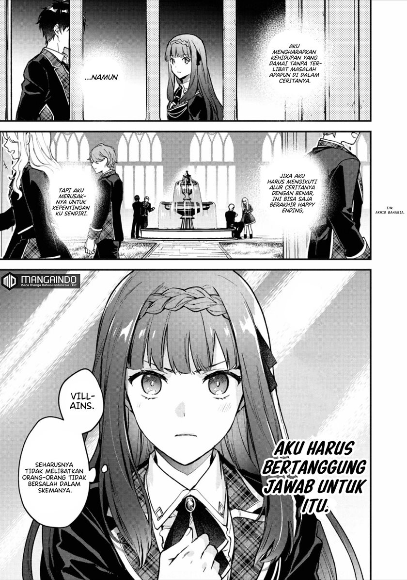 Akutou Ikka no Mana Musume, Tensei Saki mo Otome Game no Gokudou Reijou deshita Chapter 03 Bahasa Indonesia
