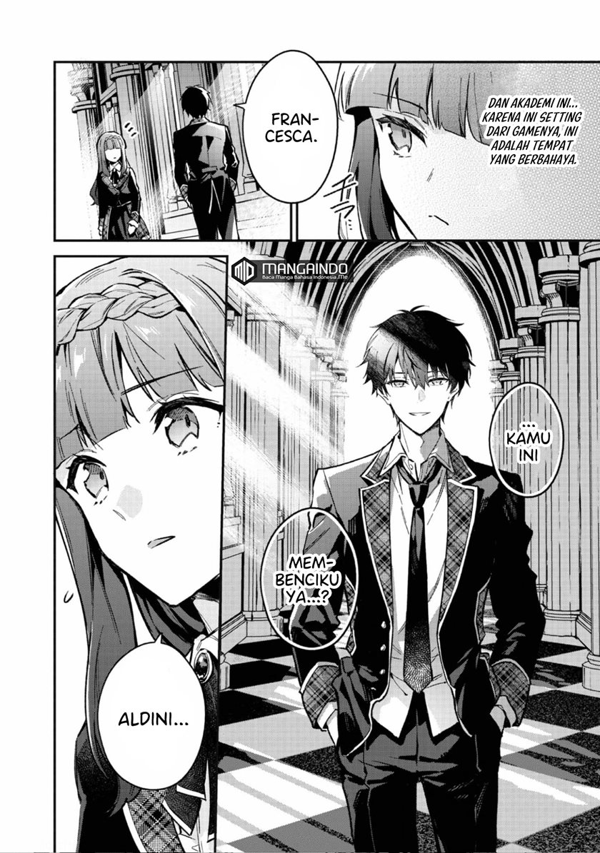 Akutou Ikka no Mana Musume, Tensei Saki mo Otome Game no Gokudou Reijou deshita Chapter 03 Bahasa Indonesia