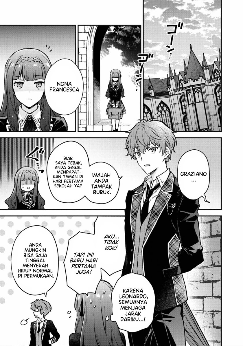 Akutou Ikka no Mana Musume, Tensei Saki mo Otome Game no Gokudou Reijou deshita Chapter 03 Bahasa Indonesia