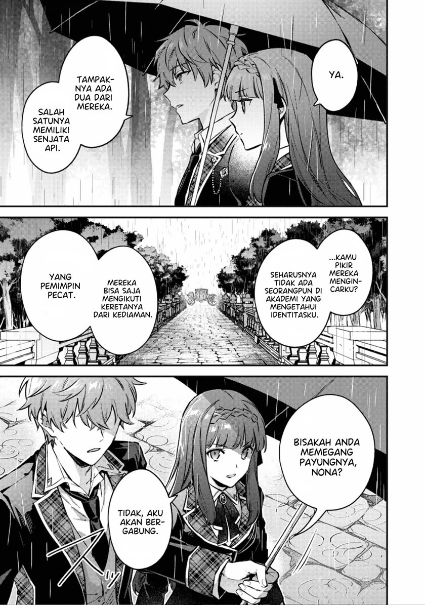 Akutou Ikka no Mana Musume, Tensei Saki mo Otome Game no Gokudou Reijou deshita Chapter 03 Bahasa Indonesia