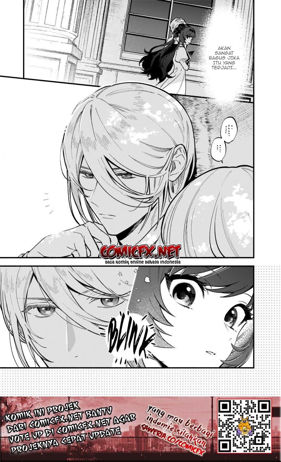 Akuyaku Reijou Route ga Nai Nante, Dare ga Itta no? Chapter 07.2 Bahasa Indonesia