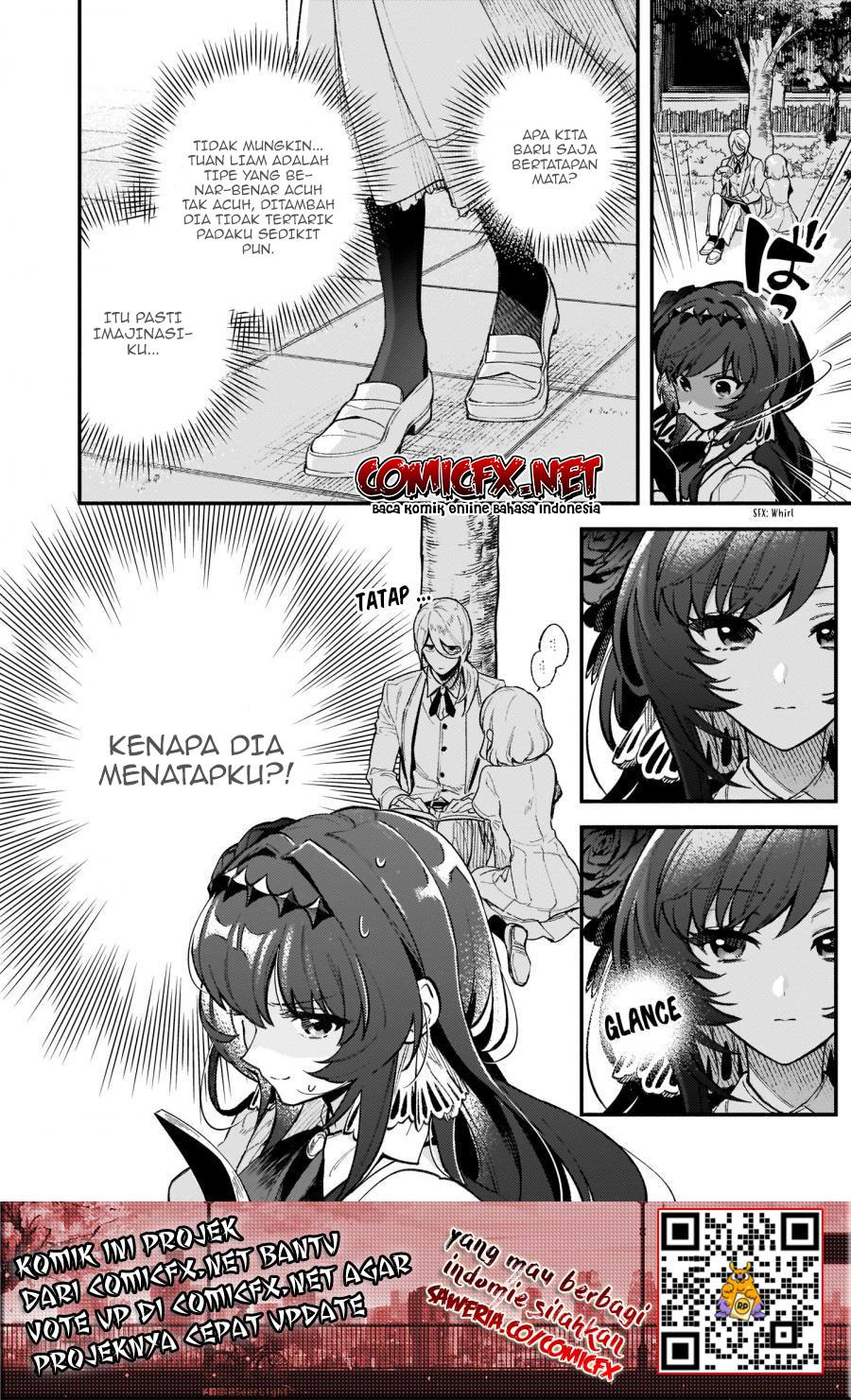 Akuyaku Reijou Route ga Nai Nante, Dare ga Itta no? Chapter 07.2 Bahasa Indonesia
