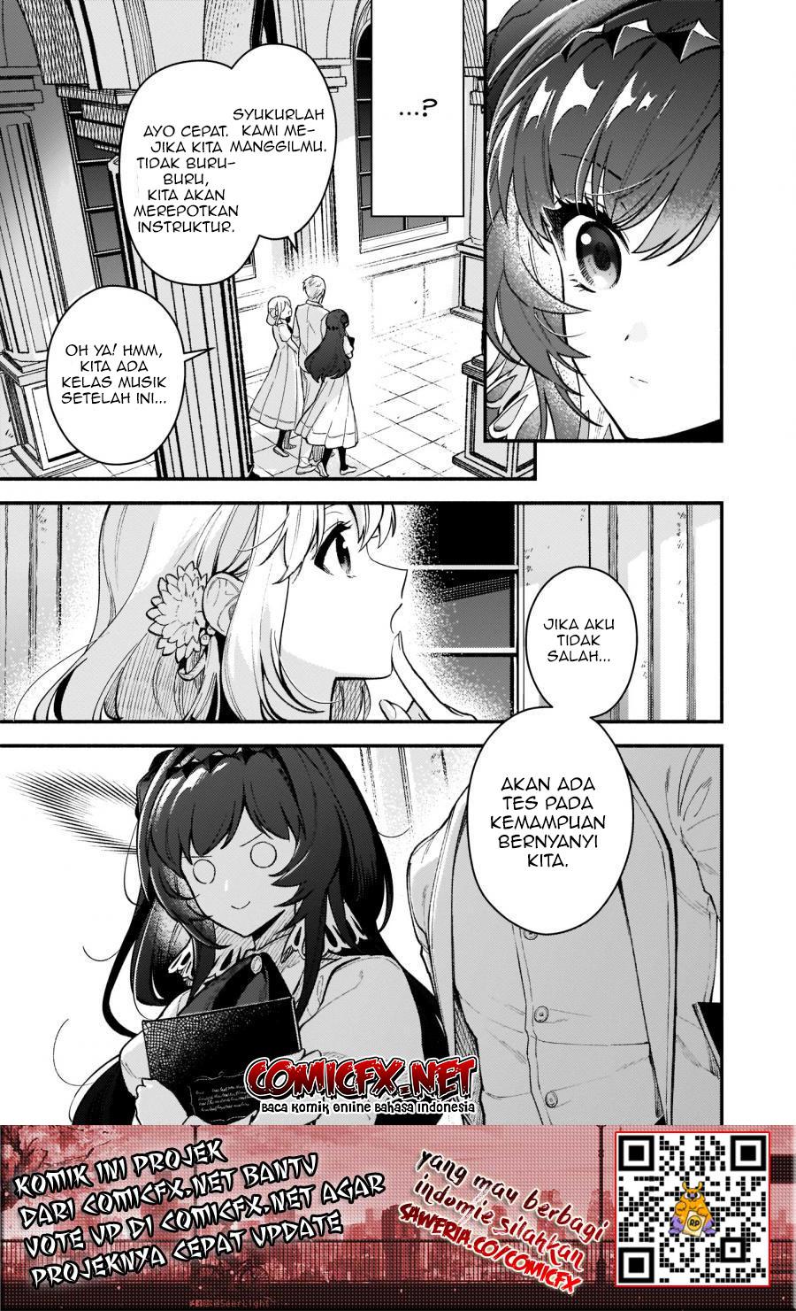 Akuyaku Reijou Route ga Nai Nante, Dare ga Itta no? Chapter 07.2 Bahasa Indonesia