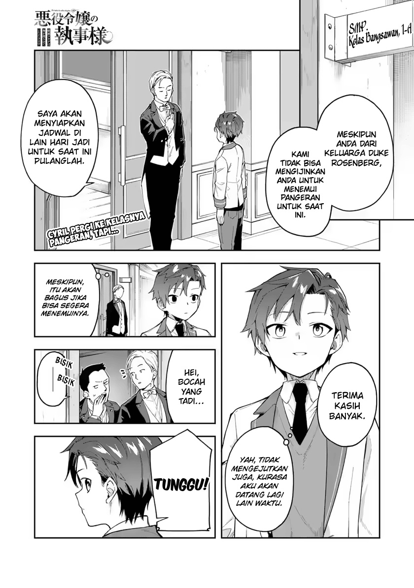 Akuyaku Reijou no Shitsuji-sama Hametsu Flag wa Ore ga Tsubusasete Itadakimasu Chapter 19 Bahasa Indonesia