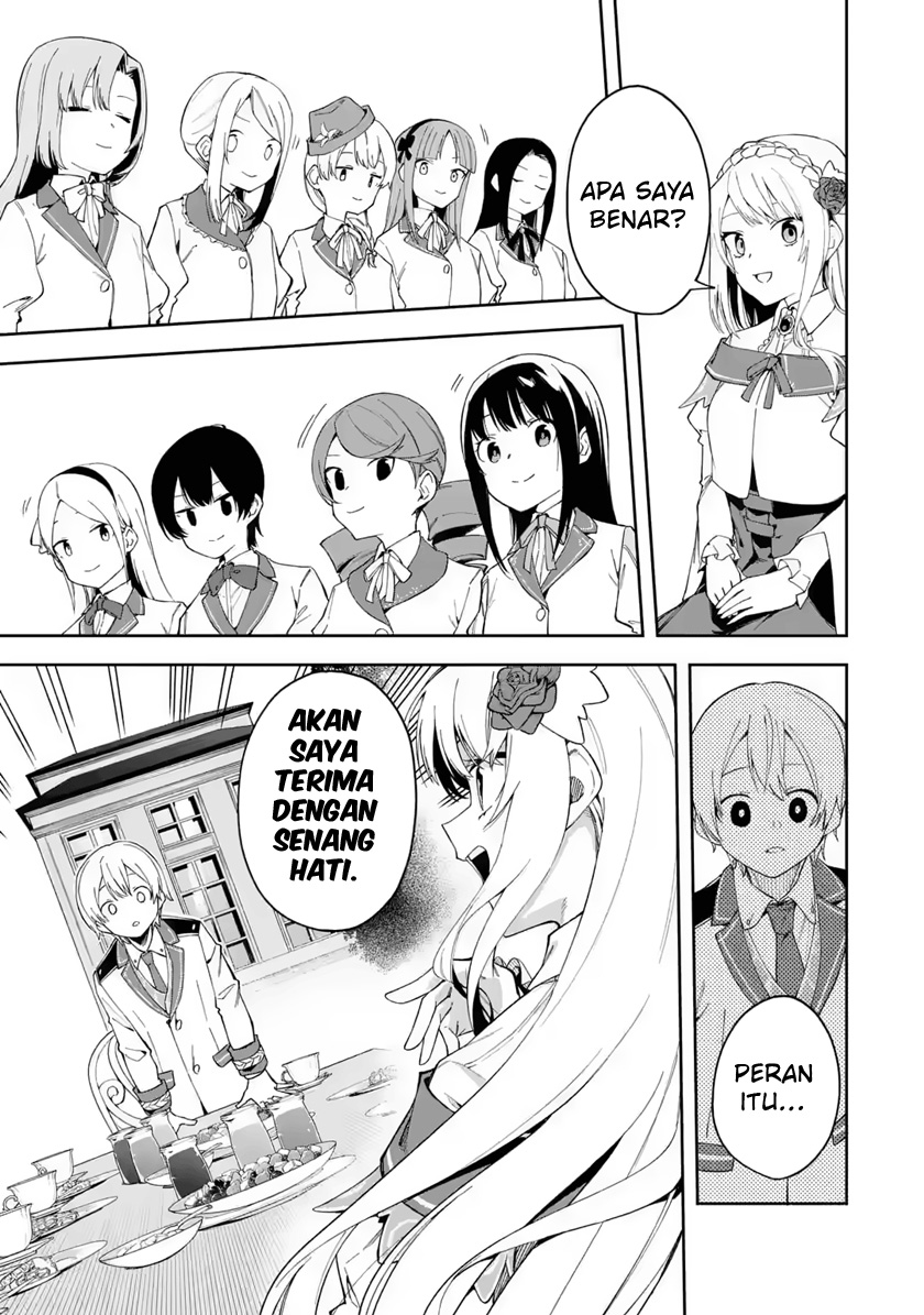 Akuyaku Reijou no Shitsuji-sama Hametsu Flag wa Ore ga Tsubusasete Itadakimasu Chapter 19 Bahasa Indonesia