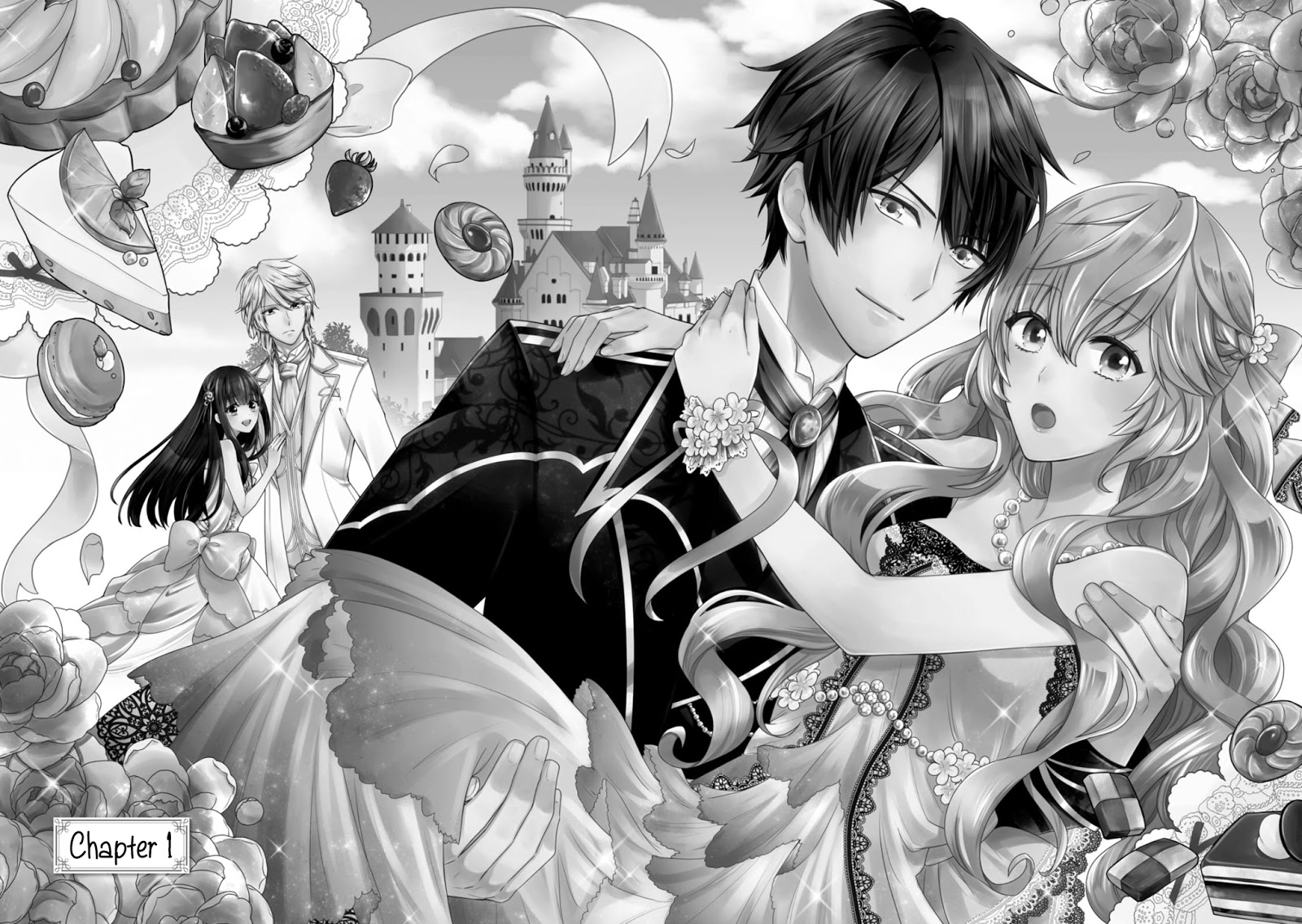 Akuyaku Reijou wa Ringoku no Outaishi ni Dekiai Sareru chapter 1