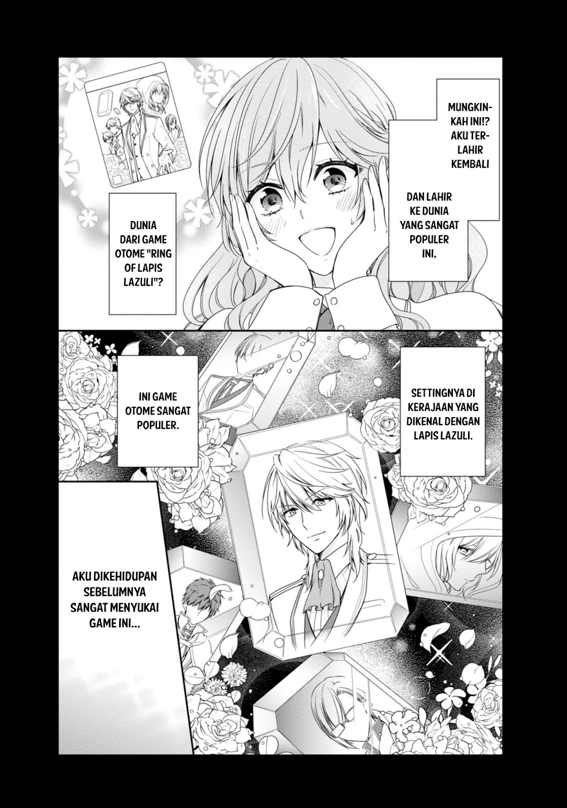 Akuyaku Reijou wa Ringoku no Outaishi ni Dekiai Sareru chapter 1