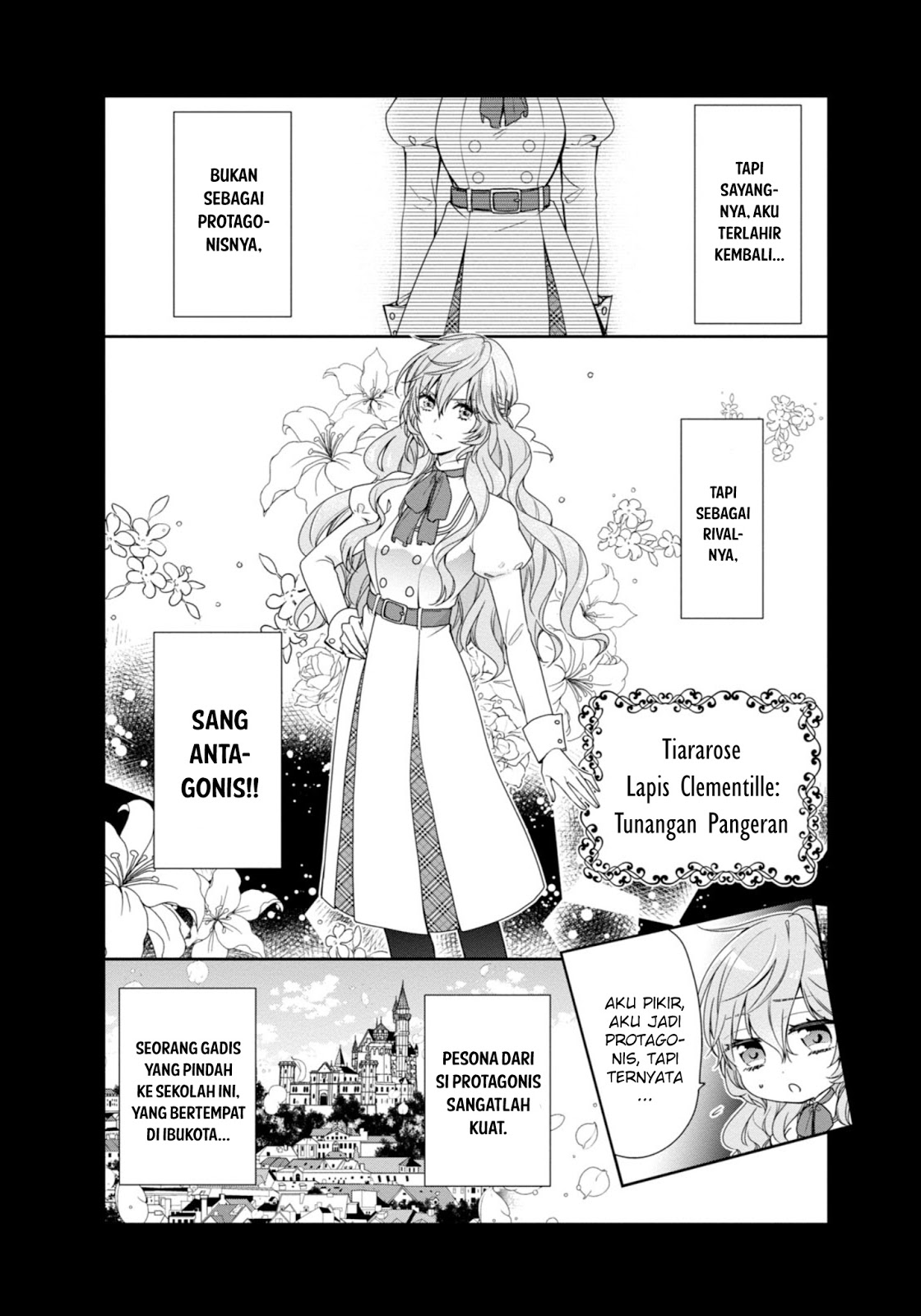 Akuyaku Reijou wa Ringoku no Outaishi ni Dekiai Sareru chapter 1