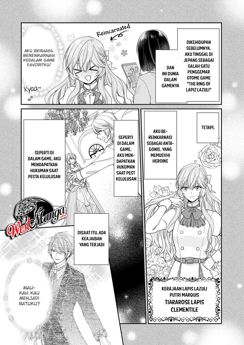Akuyaku Reijou wa Ringoku no Outaishi ni Dekiai Sareru chapter 13
