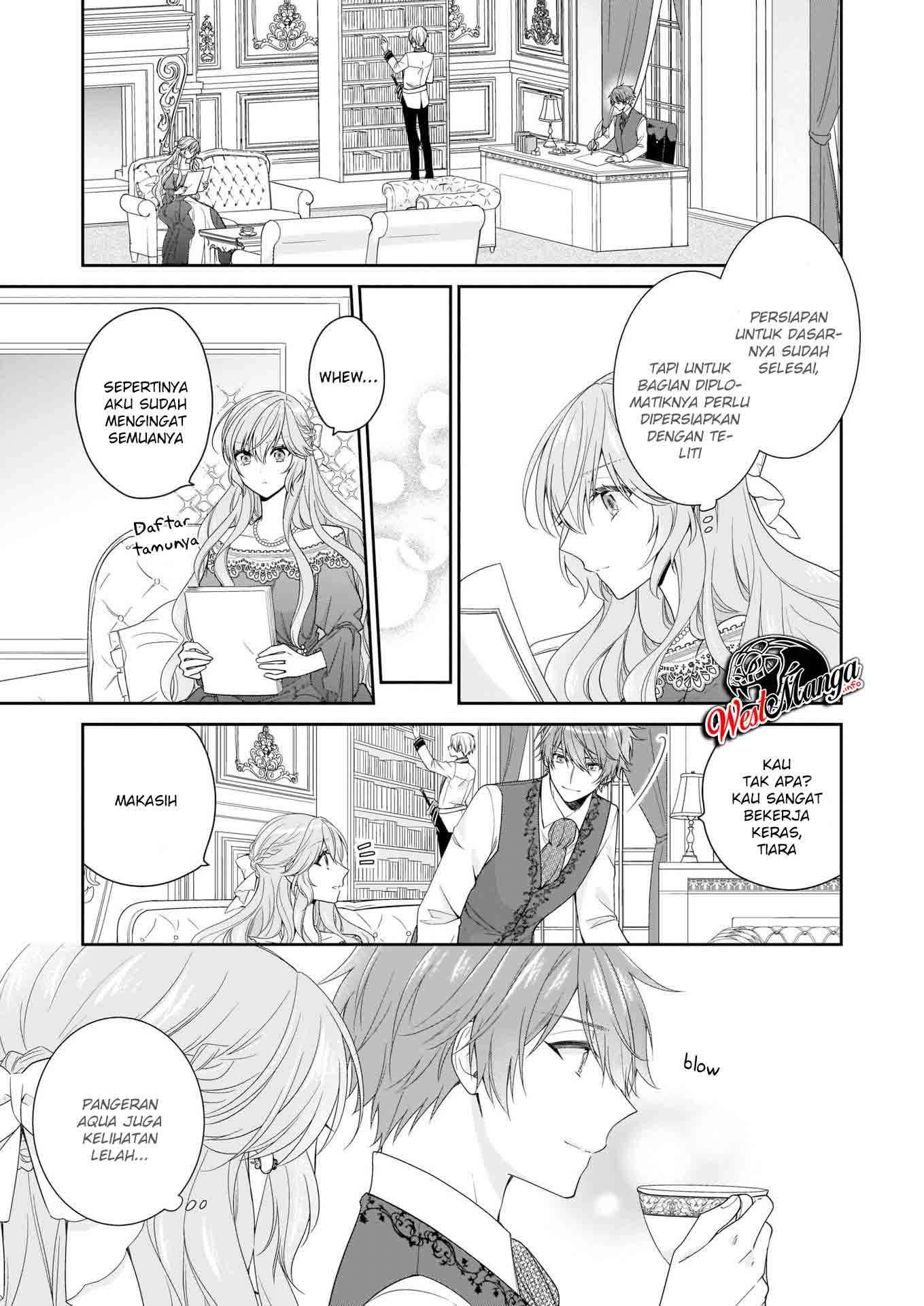 Akuyaku Reijou wa Ringoku no Outaishi ni Dekiai Sareru chapter 23