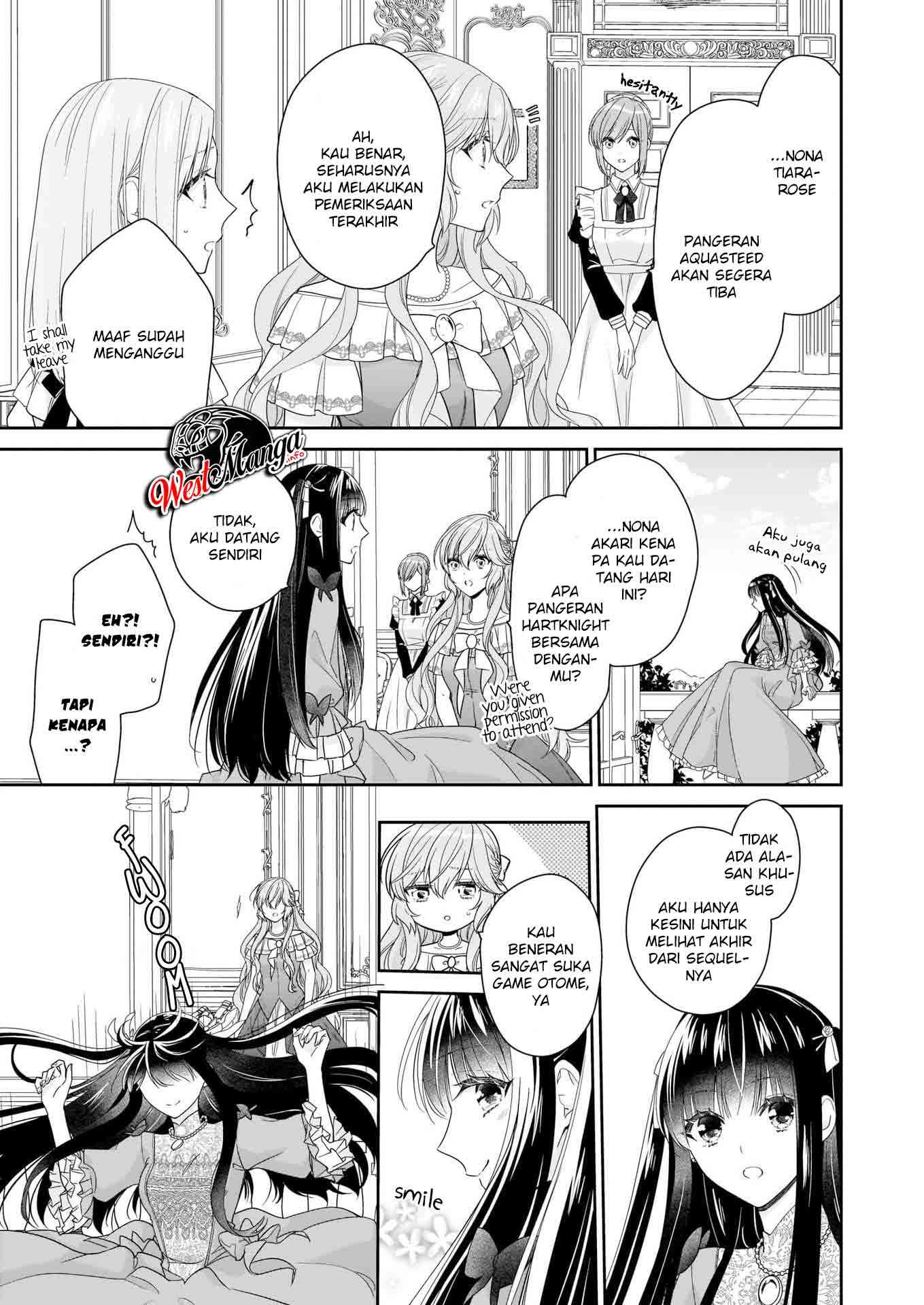 Akuyaku Reijou wa Ringoku no Outaishi ni Dekiai Sareru chapter 23