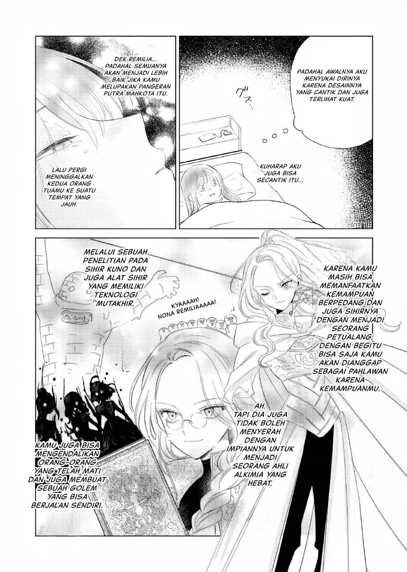 Akuyaku Reijou no Naka no Hito (The One Within the Villainess) Chapter 03.5 Bahasa Indonesia