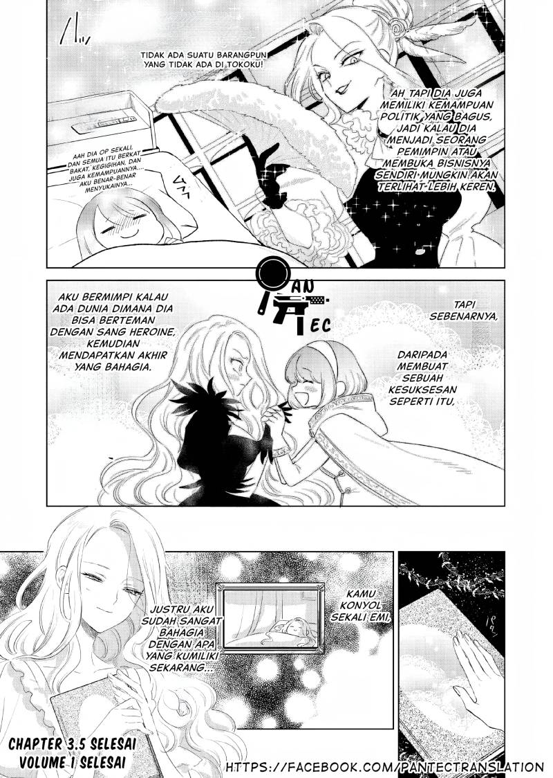 Akuyaku Reijou no Naka no Hito (The One Within the Villainess) Chapter 03.5 Bahasa Indonesia