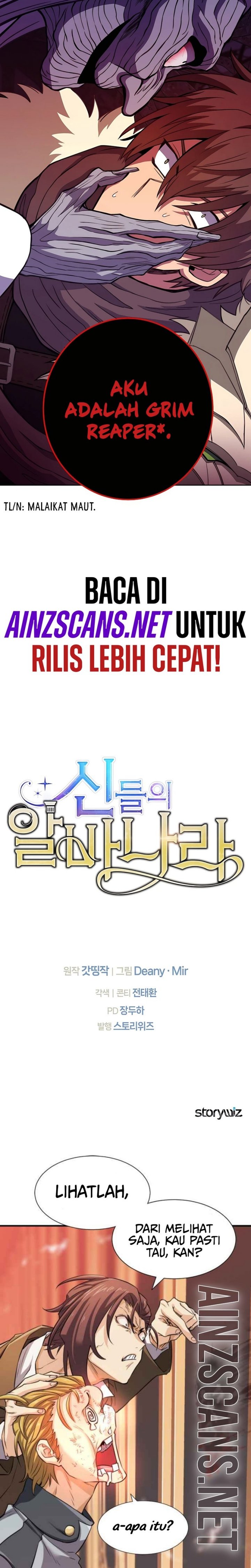 Albanara of the Gods (I Became A Part Time Employee For Gods) Chapter 65 Bahasa Indonesia