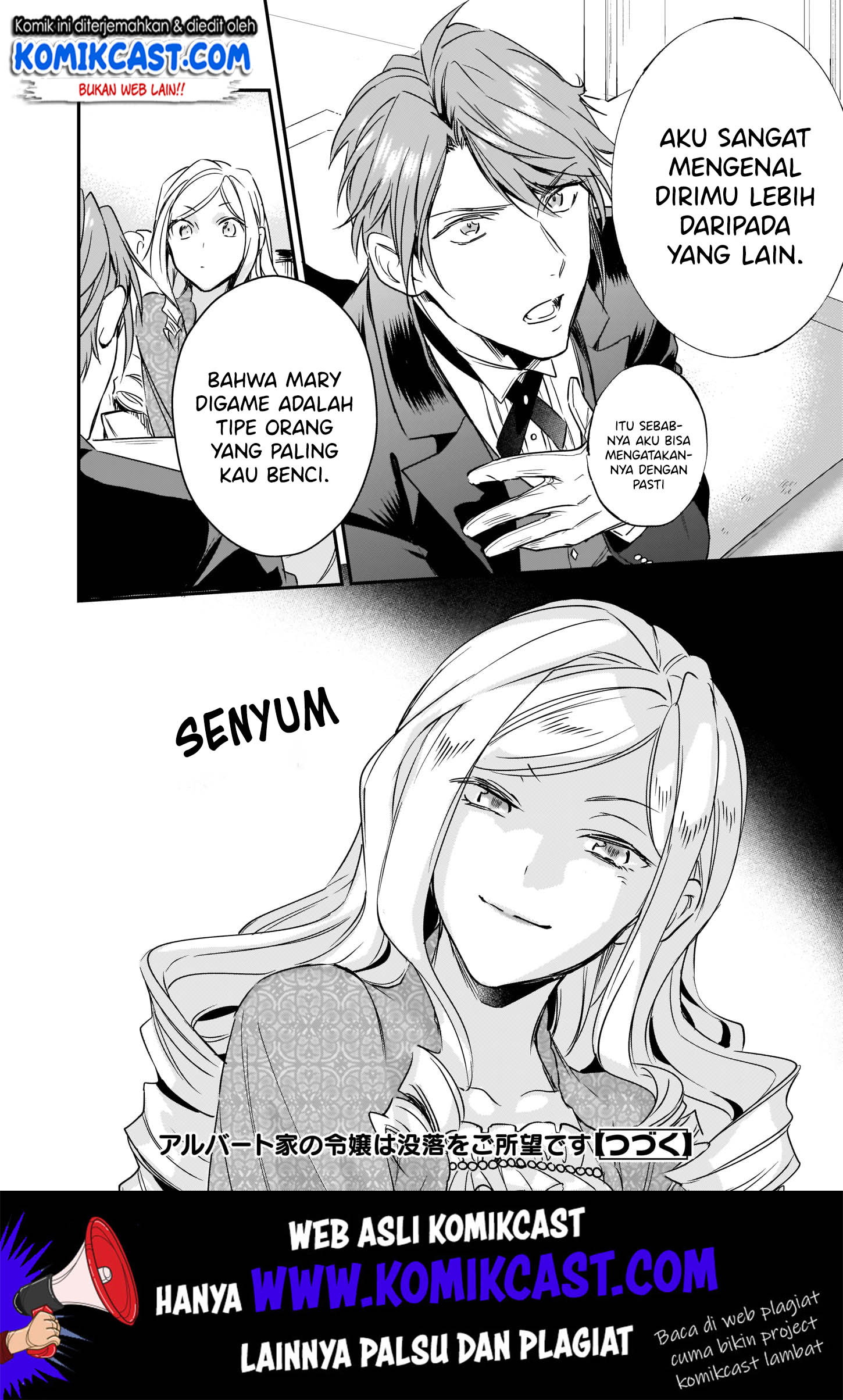 Albert Ke no Reijou wa Botsuraku wo go Shomou desu Chapter 06 Bahasa Indonesia