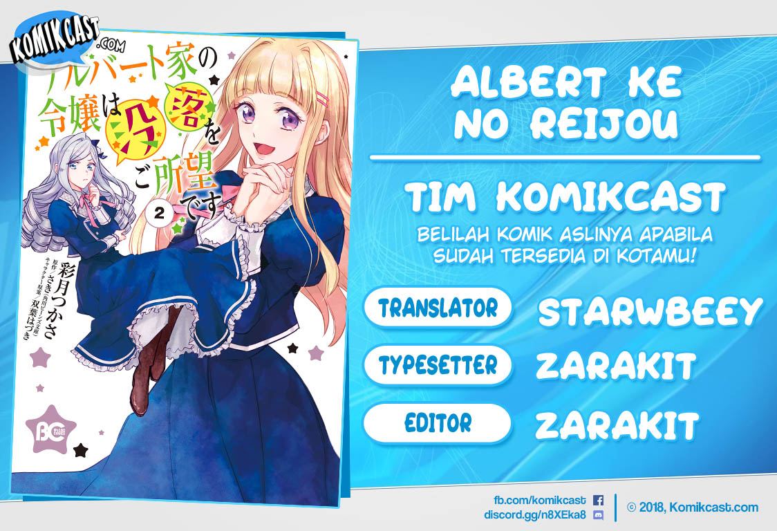 Albert Ke no Reijou wa Botsuraku wo go Shomou desu chapter 7