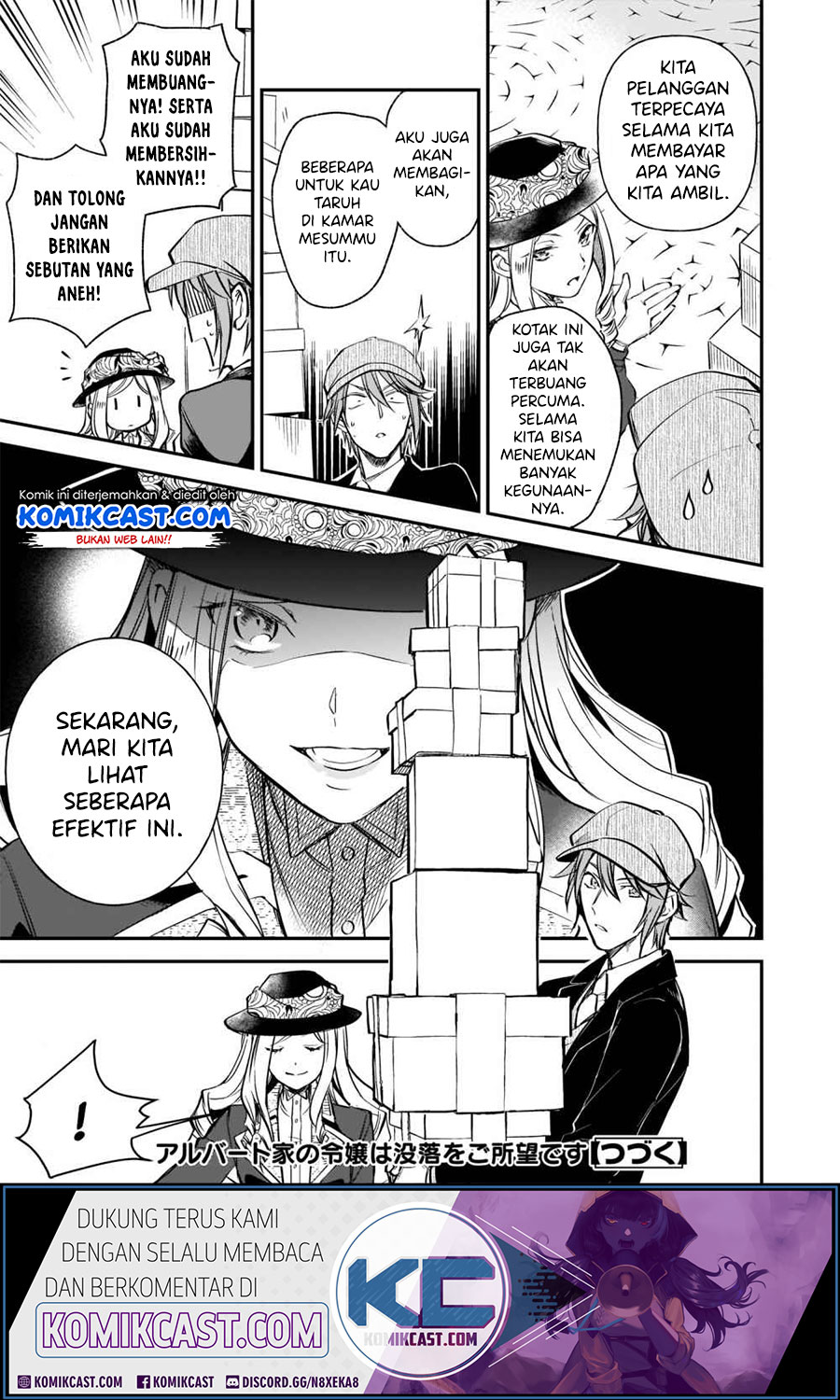 Albert Ke no Reijou wa Botsuraku wo go Shomou desu chapter 10