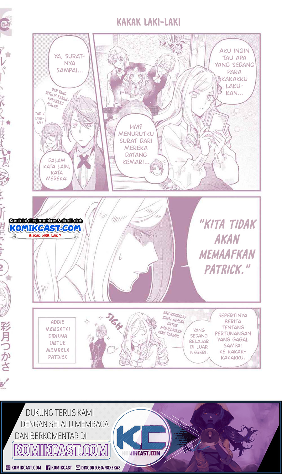 Albert Ke no Reijou wa Botsuraku wo go Shomou desu chapter 10