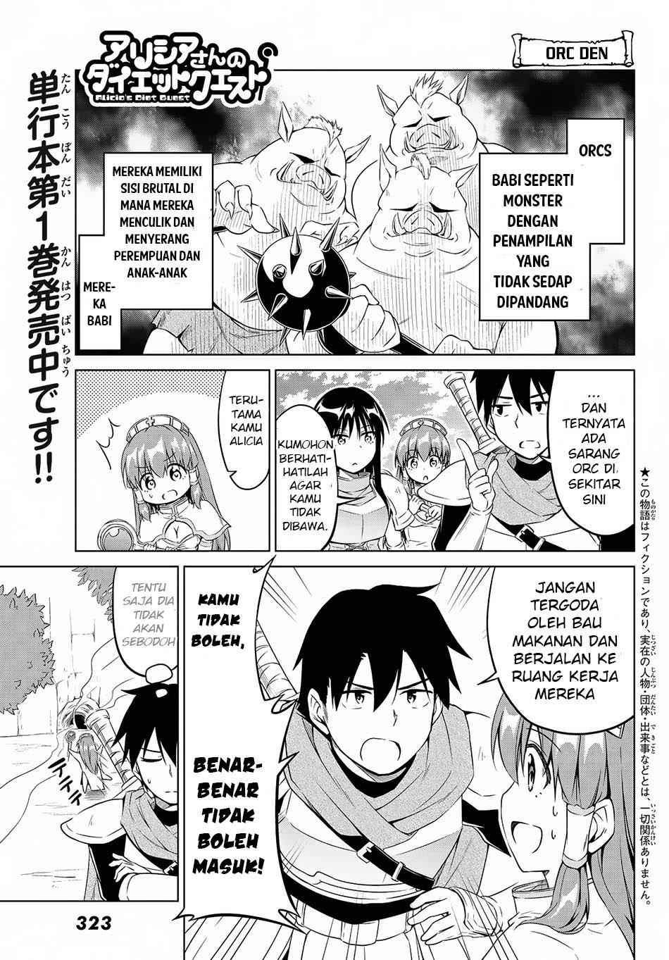 Alicia’s Diet Quest chapter 7