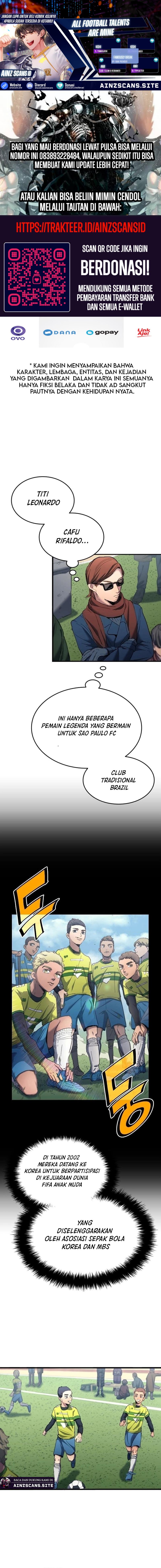 All Football Talents Are Mine Chapter 16 Bahasa Indonesia