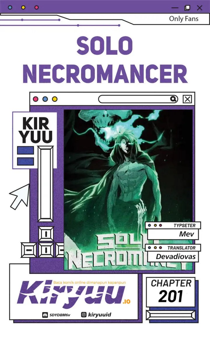 Alone Necromancer Chapter 201 Bahasa Indonesia